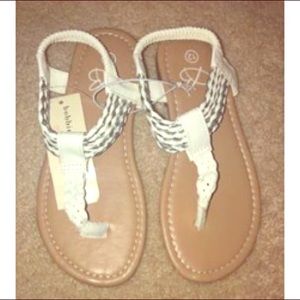 Girls sandals size 12 NWT
